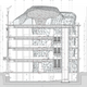 Illustration for article titled A Century-Old Roman Palazzo Grows a Faceted Glass-and-Steel Parasite